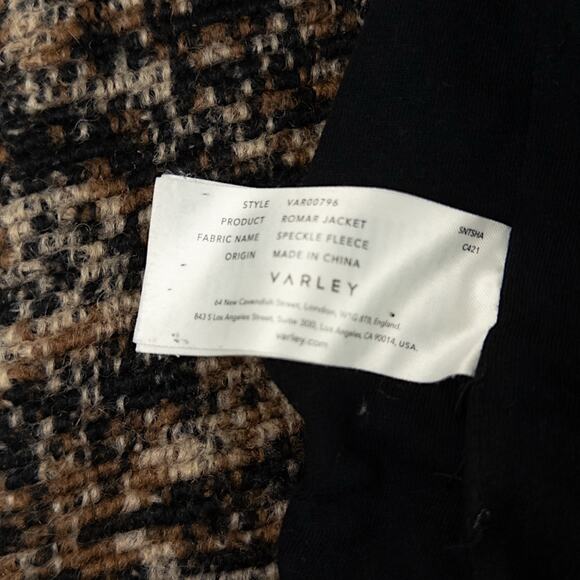 Varley Romar Jacket in Brown Speckle - Large - Picture 12 of 16